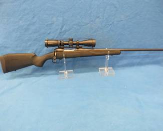 Lot 13. Savage Model 110 6.5 Creedmore bolt-action rifle. S/N P537796. Includes Vortex Crossfire II 3-9x40 scope and original box.