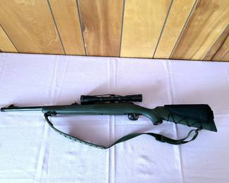Savage Model 11 Bolt Action Rifle with Nikon Scope