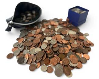 Mystery Lot Of Pennies And More