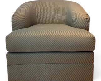 Stegman Swivel Barrel Chair 1 Very Comfortable
