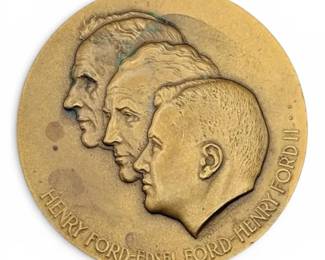 Ford Motor Company 50 Years Bronze Medal 184g