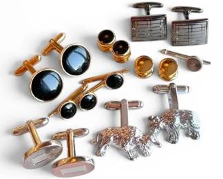 Sterling Cuff Links, GoldToned Cuff Links, Shirt Studs, More
