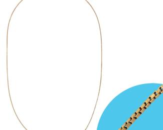 14k Dainty Gold 18 Chain Necklace 2.06g