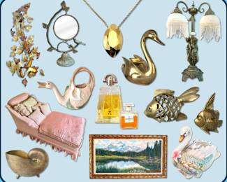 Hollywood Regency & Brass Decor - Online Auction | PICKUP: Thursday, June 25th in Kettering, OH