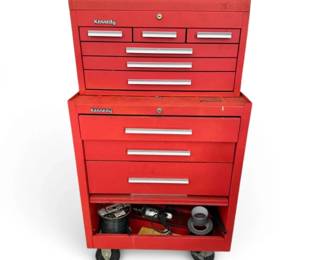 Kennedy Metal Tool Chest Contents Included