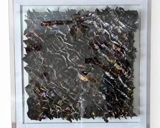 Textured Wall Sculpture 40.5 x 40.5