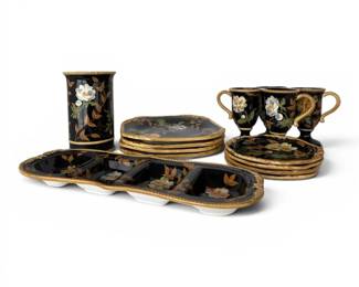 Raymond Waites Crimson Garden Dishes