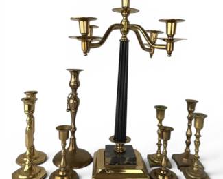 Brass Candelabra Candle Sticks