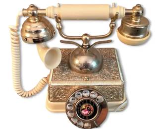 Vintage French Style Rotary Phone