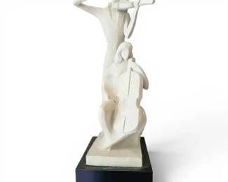 The Duet 1980 Austin Productions Sculpture