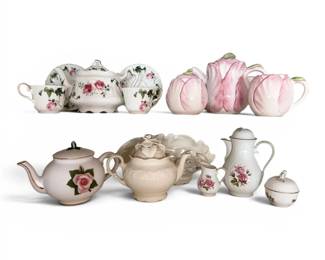 Pink Floral Tea Sets Moonrose Sak, The Bombay Company, More