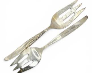 Towle Sterling Silver Southwind 9.5 Serving Forks 174g Total