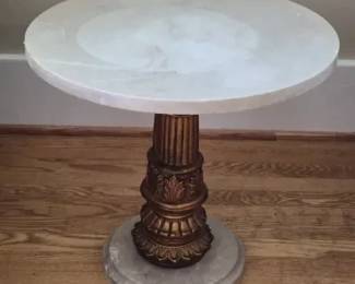 Resin Decorative Accent Table