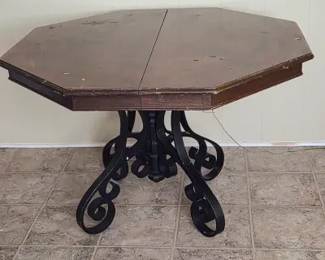 Antique Octagon Dining Table