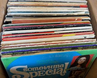 Lot #10 Vintage Vinyl LP Record Lot 50+ Albums 1960s-70s Pop Country Folk Bobbie Gentry