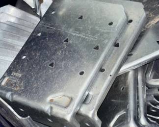 Lot #73 Simpson Strong-Tie FCB45.5 Galvanized Steel Fence Post Cap Brackets Bulk Lot