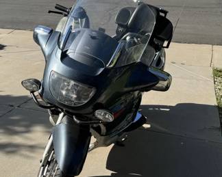 Lot #50 BMW K1200LT Luxury Touring Motorcycle 183,041 Miles Hard Bags Trunk Windshield BMW