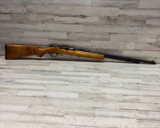 Lot #58 Vintage .22 Semi Auto Rifle Tube Fed Wood Stock Patent 2094577 2223093
