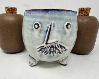 257 MrMoustacheCeramicSaltandPepperShakers