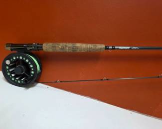 55 VintageSageGraphiteFlyRodDanicaEchoCompositeFlyFishingReel