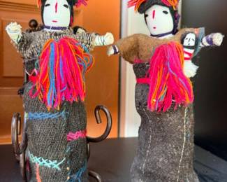 28 3ChamulaMexicanWarriorFolkArtDolls