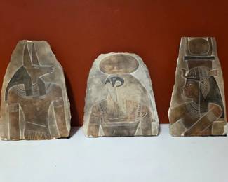 52 3MuseumReplicaPlaquesOfEgyptianNewKingdomTombCarvings