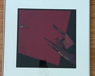 47 MonoprintofIntoRedbyMauryHaseltine