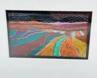 112 WheatlandsColoredPencilbyArtistMauryHaseltine