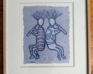 187 KokopelliSignedLELithographbyArtistRobertGilormo