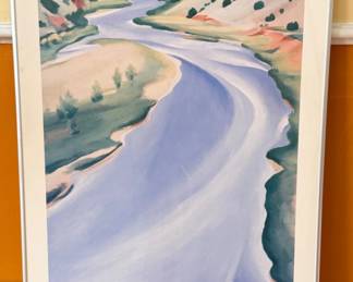 119 GeorgiaOKeefeTheChamaAgainBlueRiverMuseumofFineArts
