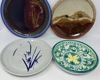 260 4HandCraftedPotteryPlates