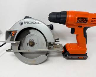 254 BlackandDecker20VDrillDriver28HPCircularSaw