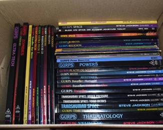 Collection of Dungeons and Dragons Role Playing Books