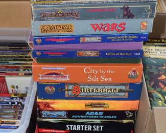 Collection of Dungeons and Dragons Role Playing Box Sets