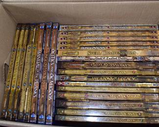 Collection of Dungeons and Dragons Role Playing Books
