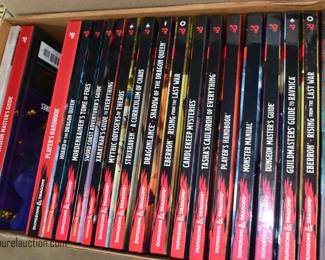 Collection of Dungeons and Dragons Role Playing Books