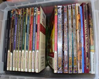 Collection of Dungeons and Dragons Role Playing Books