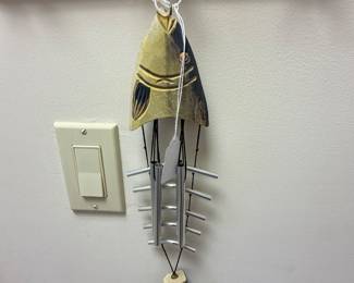 Fish wind chime