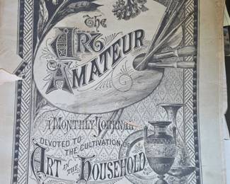 The Art Amateur A Monthly Journal Devoted to the Cultivation of Art in the Household