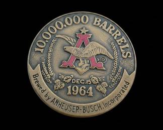 AnheuserBusch ,, Barrels Commemorative Token