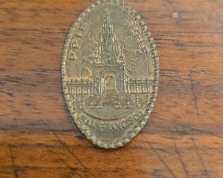 PanamaPacific International Exposition Souvenir Token  Palace Hotel