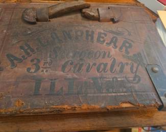 A.H. Lanphear third Cavalry Illinois Volunteer Infantry Medical Bag second image