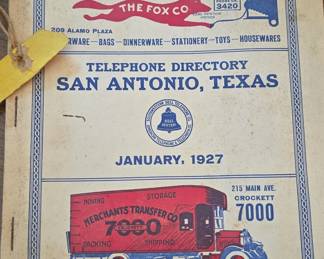 San Antonio Telephone Directory