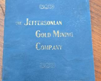 The Jeffersonian Gold Mining Company Prospectus