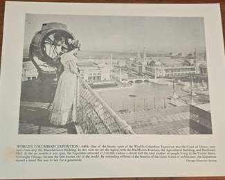 Worlds Columbian Exposition  Photograph Print
