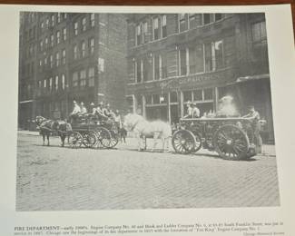 Chicago Fire Department Historical Print