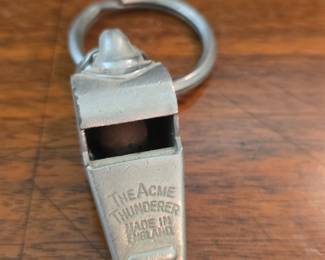 The Acme Thunderer Whistle Keychain