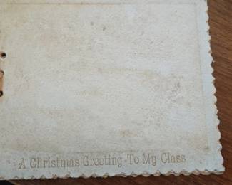 A Christmas Greeting To My Class Booklet