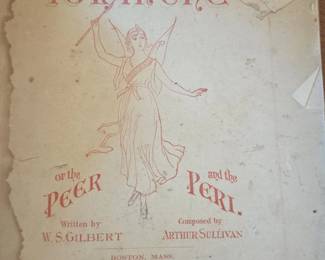 Iolanthe or the Peer and the Peri Sheet Music