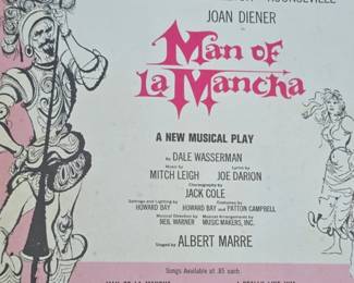 Man of La Mancha The Impossible Dream Sheet Music
